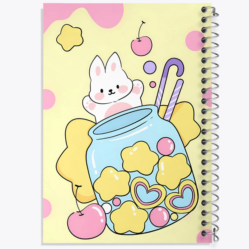 دفتر لیست خرید 50 برگ خندالو طرح خرگوش کیوت کد N4787