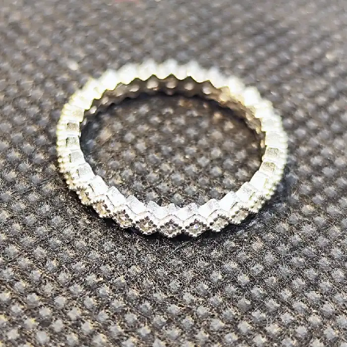 انگشتر نقره زنانه مدل پرنس کد 3240