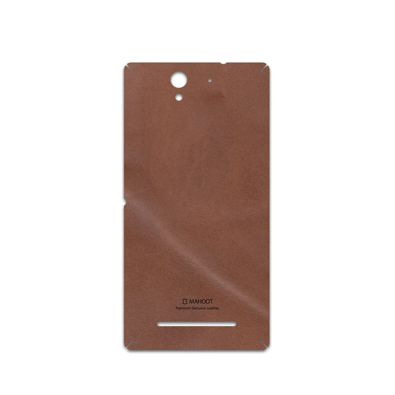 برچسب پوششی ماهوت مدل Matte-Natural-Leather مناسب برای گوشی موبایل سونی Xperia C3 Dual