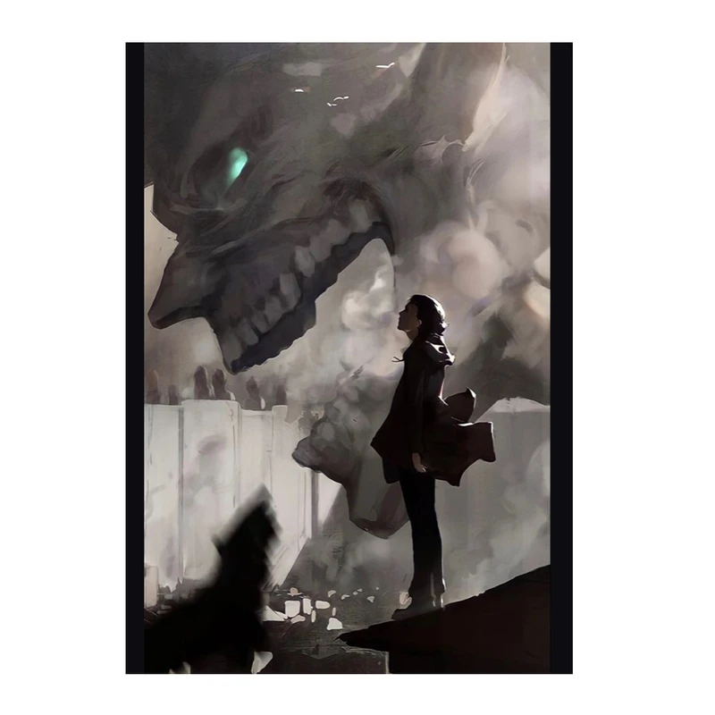 پوستر مدل ارن ییگر Eren Yeager طرح انیمه Attack on titan کد 7