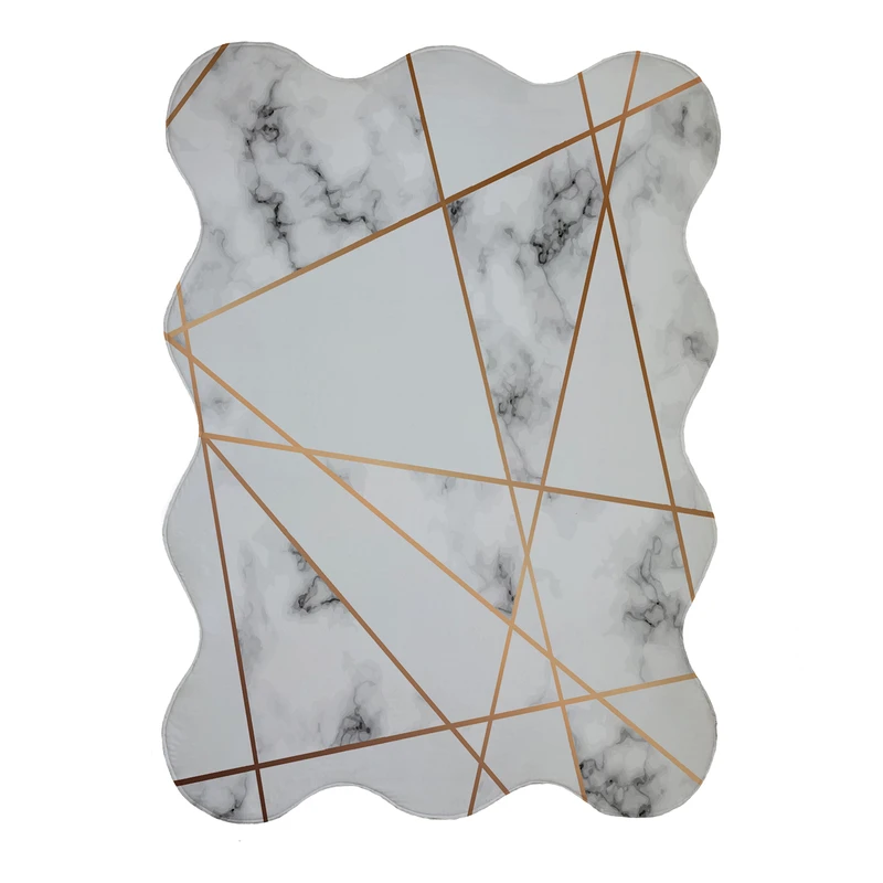 پادری مدل دالبر طرح سنگ کد 8579 سایز 80x110 سانتی متر 