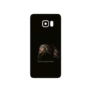 MAHOOT Portrait of an Indian Man Cover Sticker for Samsung Galaxy S6 Edge