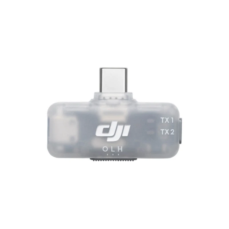 گیرنده میکروفون بلوتوثی دی جی آی مدل DMMR02 با درگاه USB Type C
