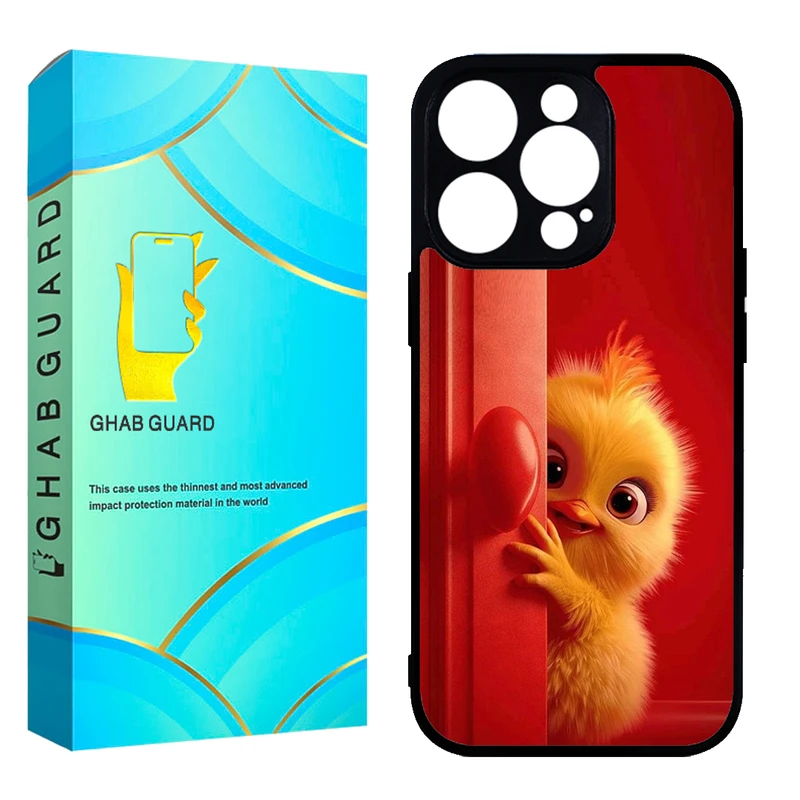 کاور قاب گارد طرح جوجه مدل GCHP15P مناسب برای گوشی موبایل اپل iPhone 15 Pro