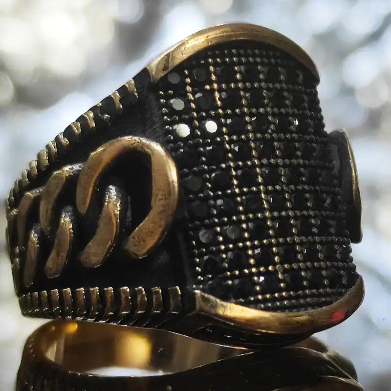 انگشتر مردانه مدل dn35