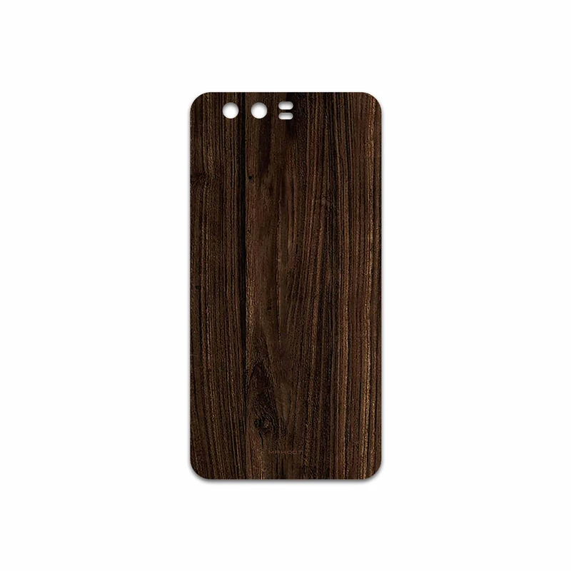برچسب پوششی ماهوت مدل Dark Walnut Wood مناسب برای گوشی موبایل آنر 9