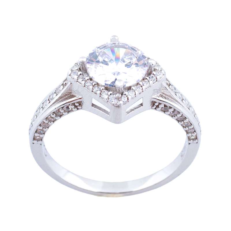 انگشتر نقره زنانه آوین مدل AVN_R113 