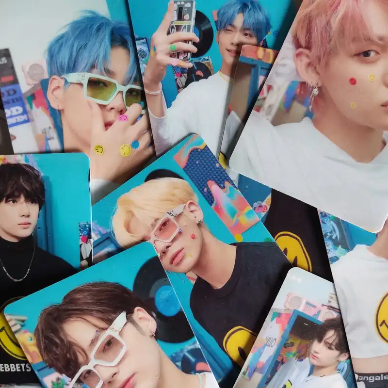 استیکر کارت طرح فتوکارت تی اکس تی txt  مدل PH-471 بسته 11 عددی