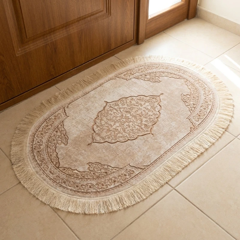 پادری مدل بیضی کد A1 سایز 50×80 سانتی متر