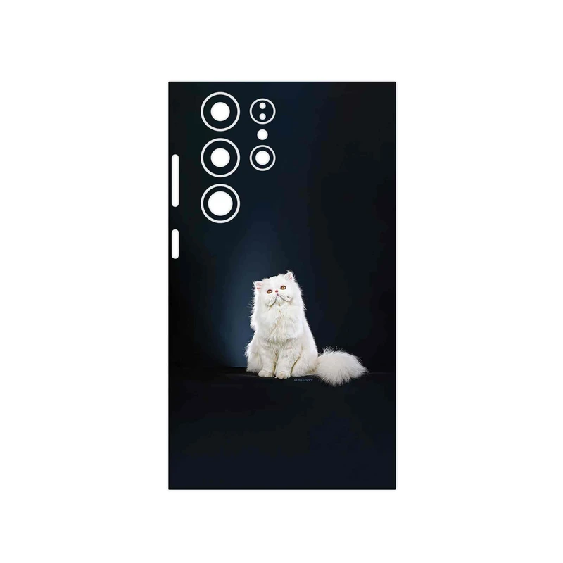 برچسب پوششی ماهوت مدل Persian_cat مناسب برای گوشی موبایل سامسونگ Galaxy S23 Ultra