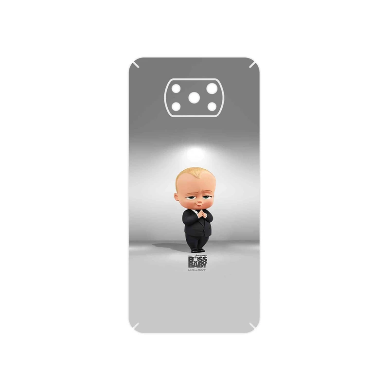 برچسب پوششی ماهوت مدل The Boss Baby مناسب برای گوشی موبایل شیائومی Poco X3 Pro