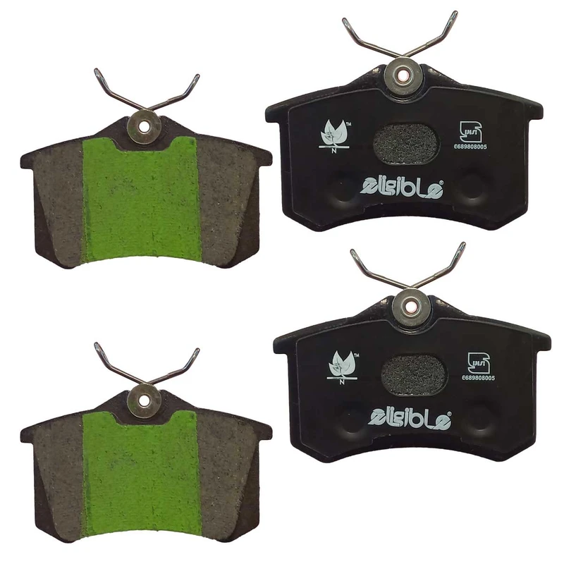 لنت ترمز عقب نائوسرامیک الیجیبل مدل AA02B دو جفت مناسب برای پژو 2008، پژو پارس، سمند سورن، رنو مگان