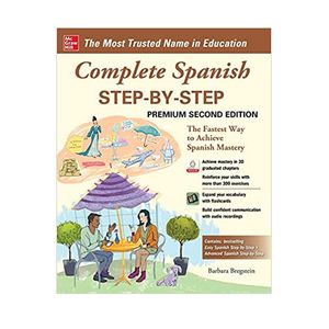 کتاب Complete Spanish Step-By-Step اثر Barbara Bregstein انتشارات McGraw Hill 