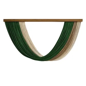 دیوارکوب بافتنی مدل موج دار لومیرا مکرومه