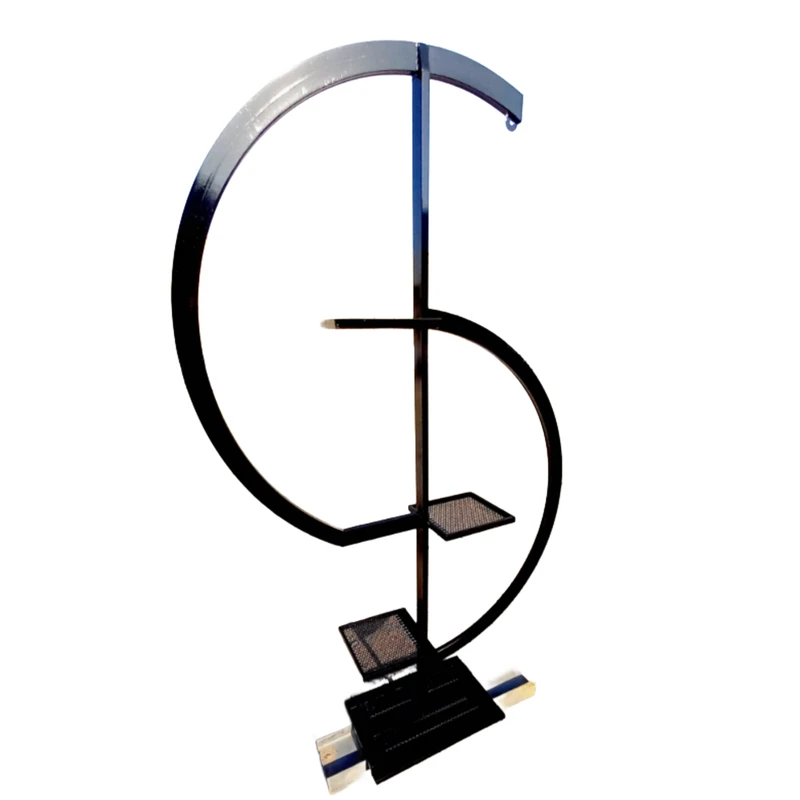 استند گلدان مدل نیم دایره پانچی