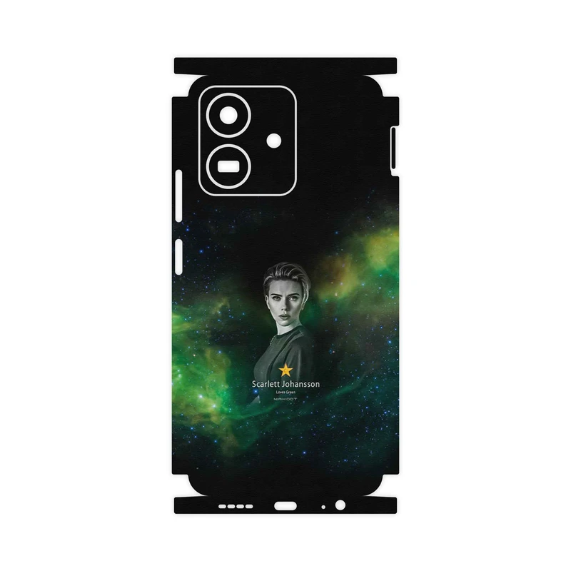 برچسب پوششی ماهوت مدل Scarlett Johansson-FullSkin مناسب برای گوشی موبایل آنر Play 10