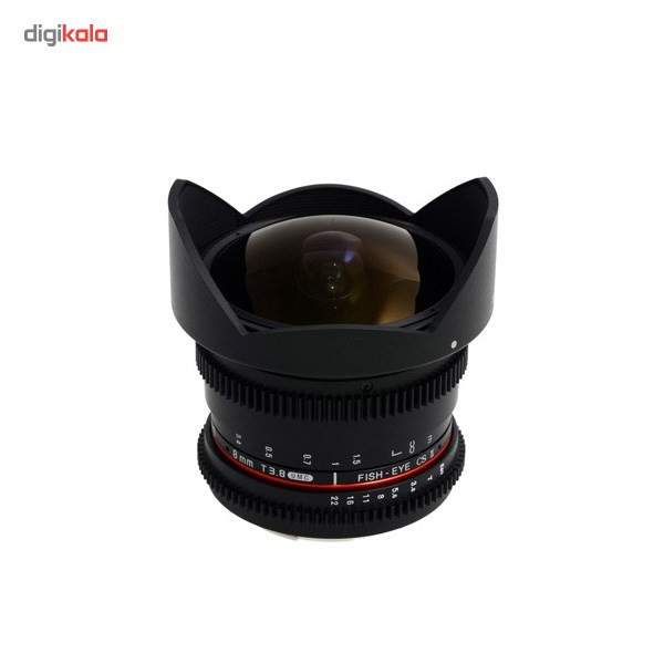 لنز 8mm T38 Asph IF MC Fisheye CSII DH VDSLR Canon