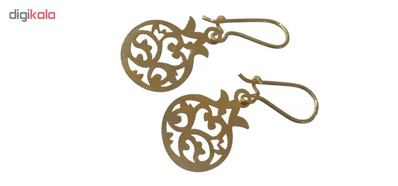 گوشواره طلا 18 عیار زنانه کانیار گالری کد 73 - 2