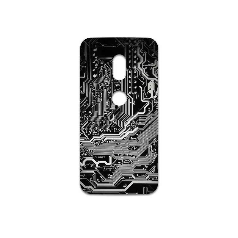 برچسب پوششی ماهوت مدل Black Printed Circuit Board مناسب برای گوشی موبایل موتورولا Moto G4 Play