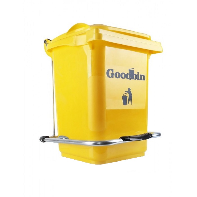 نقد و بررسی سطل زباله پدالی مدل Goodbin ظرفیت 50 لیتری توسط خریداران