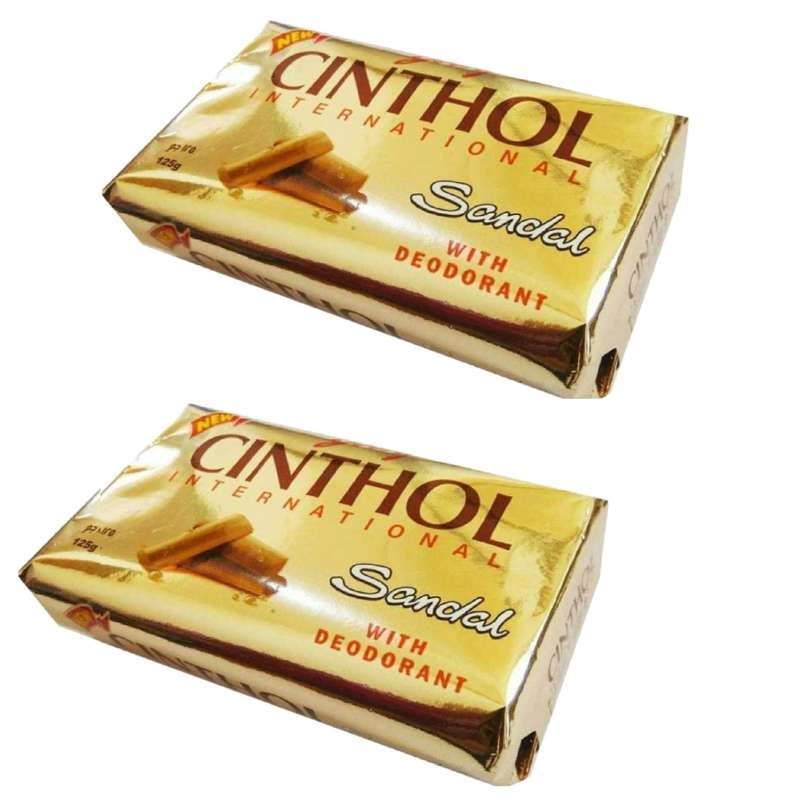 صابون شستشو سینثول مدل ضد لک و ضد چروک وزن 125 گرم مجموعه 2 عددی