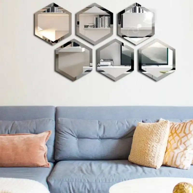 آینه مدل شش ضلعی