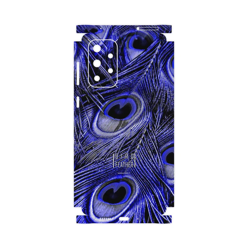 برچسب پوششی ماهوت مدل Purple Feather-FullSkin مناسب برای گوشی موبایل سامسونگ Galaxy A73 5G