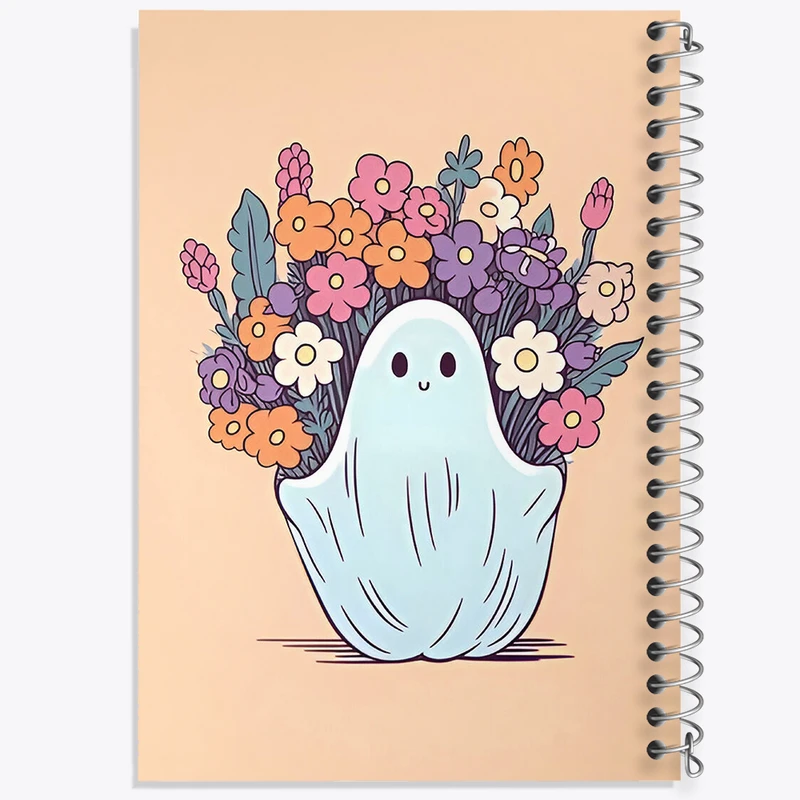 دفتر مشق 50 برگ خندالو طرح روح بامزه کد N2966