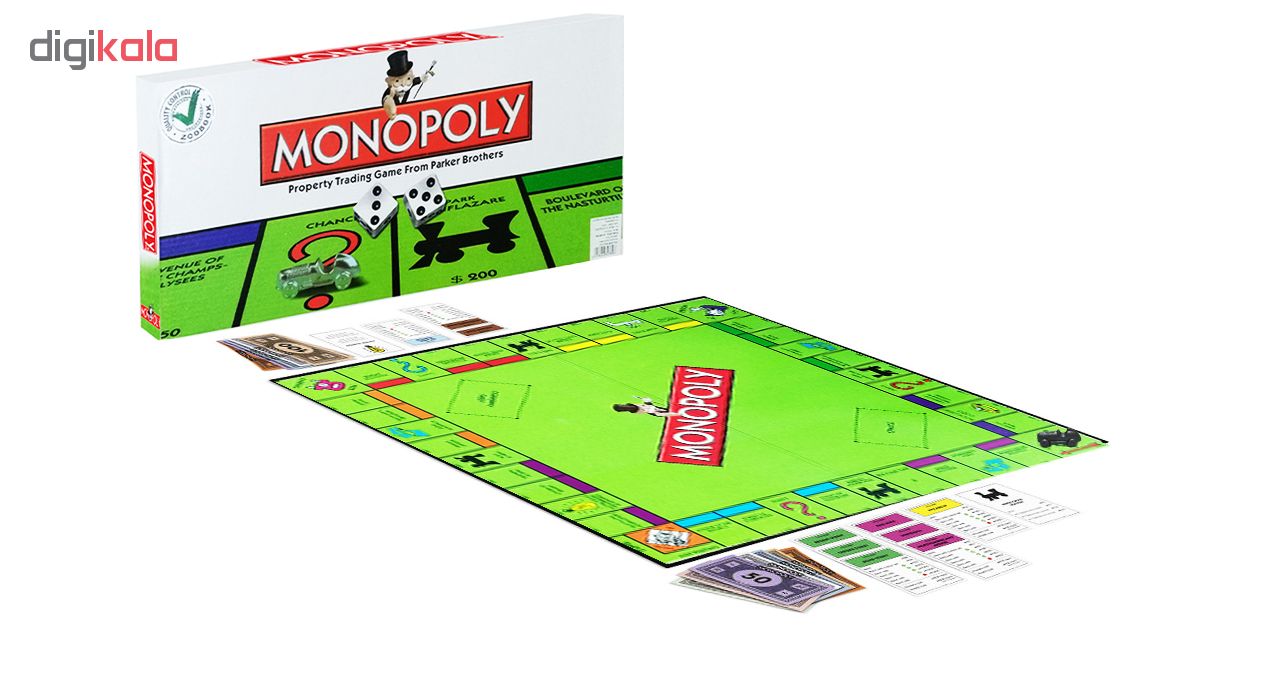 بازی مونوپولی مدل monopoly parker brother2030