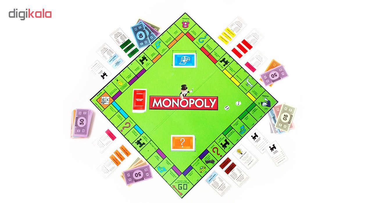 بازی مونوپولی مدل monopoly parker brother2030