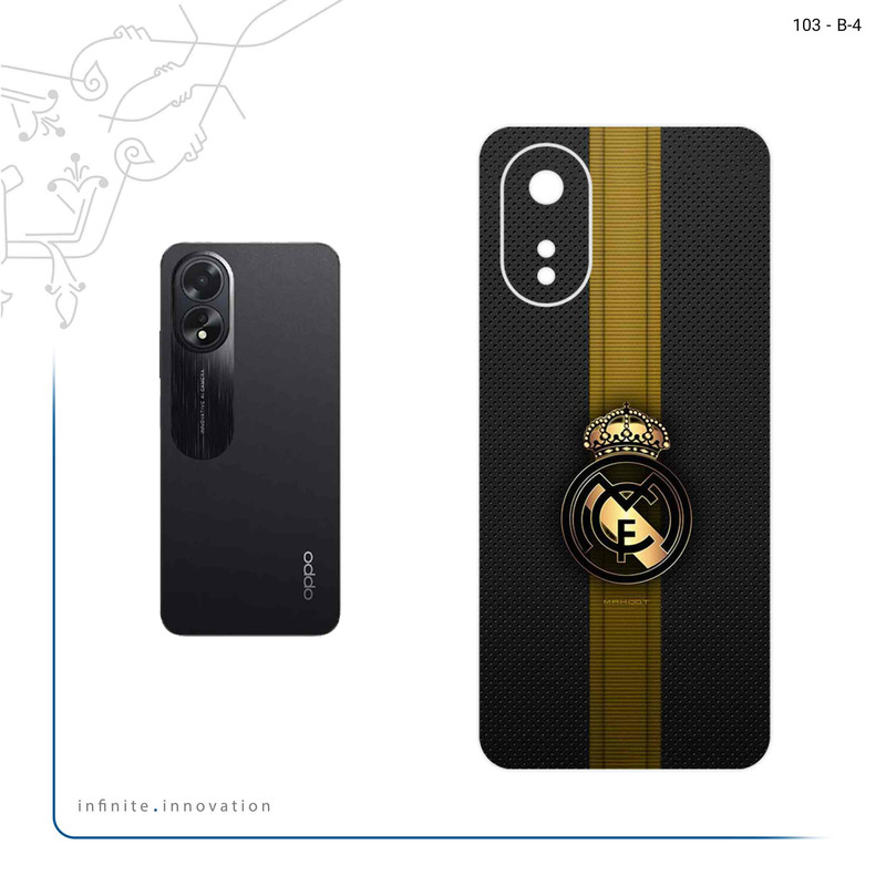 برچسب پوششی ماهوت مدل Real_Madrid_2 مناسب برای گوشی موبایل اپو A38