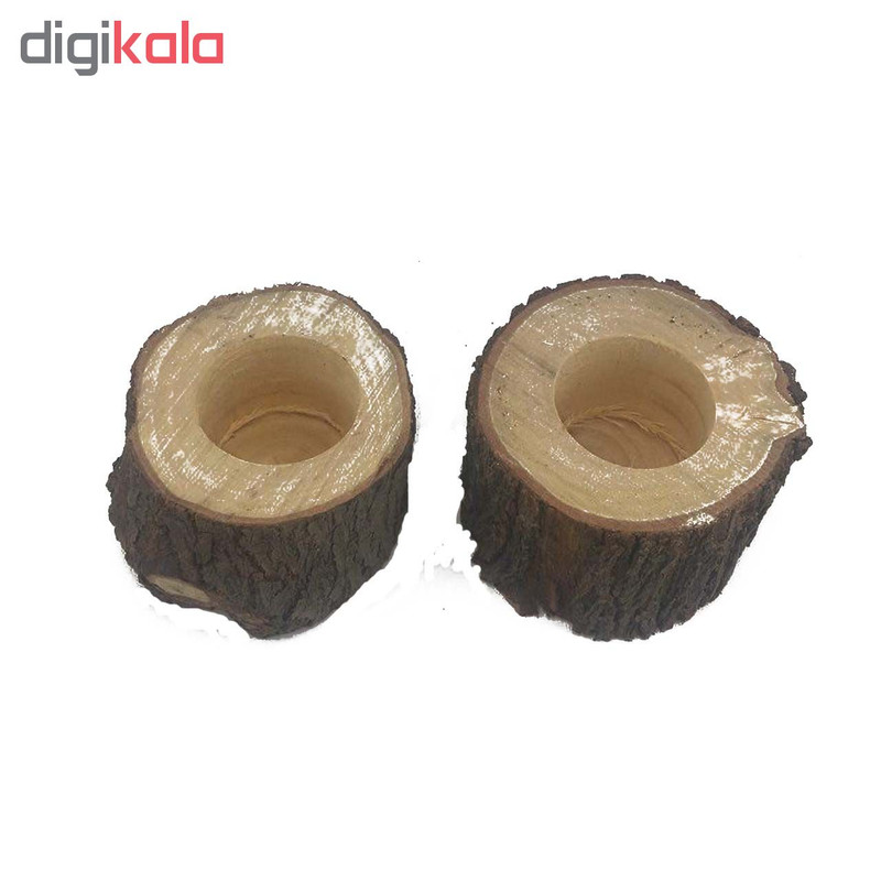 جاشمعی طرح کنده درخت مدل K002 بسته 2عددی جاشمعی طرح کنده درخت مدل K002 بسته 2عددی