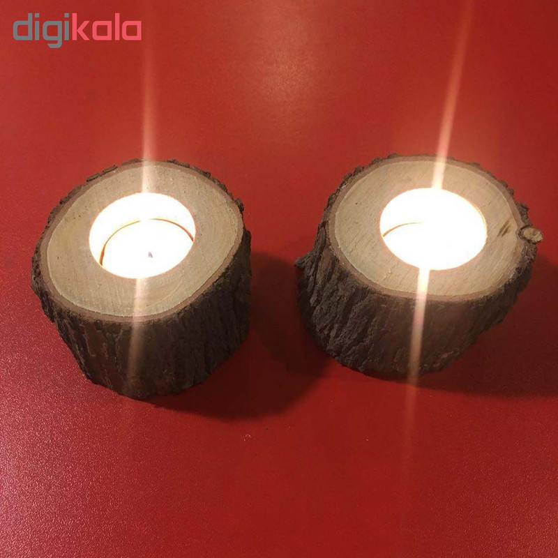 جاشمعی طرح کنده درخت مدل K002 بسته 2عددی جاشمعی طرح کنده درخت مدل K002 بسته 2عددی