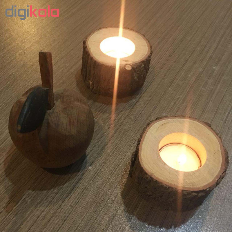 جاشمعی طرح کنده درخت مدل K002 بسته 2عددی جاشمعی طرح کنده درخت مدل K002 بسته 2عددی