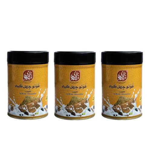 قوتو ی چهل گیاه بیجاری کرمان - 900 گرم بسته 3 عددی