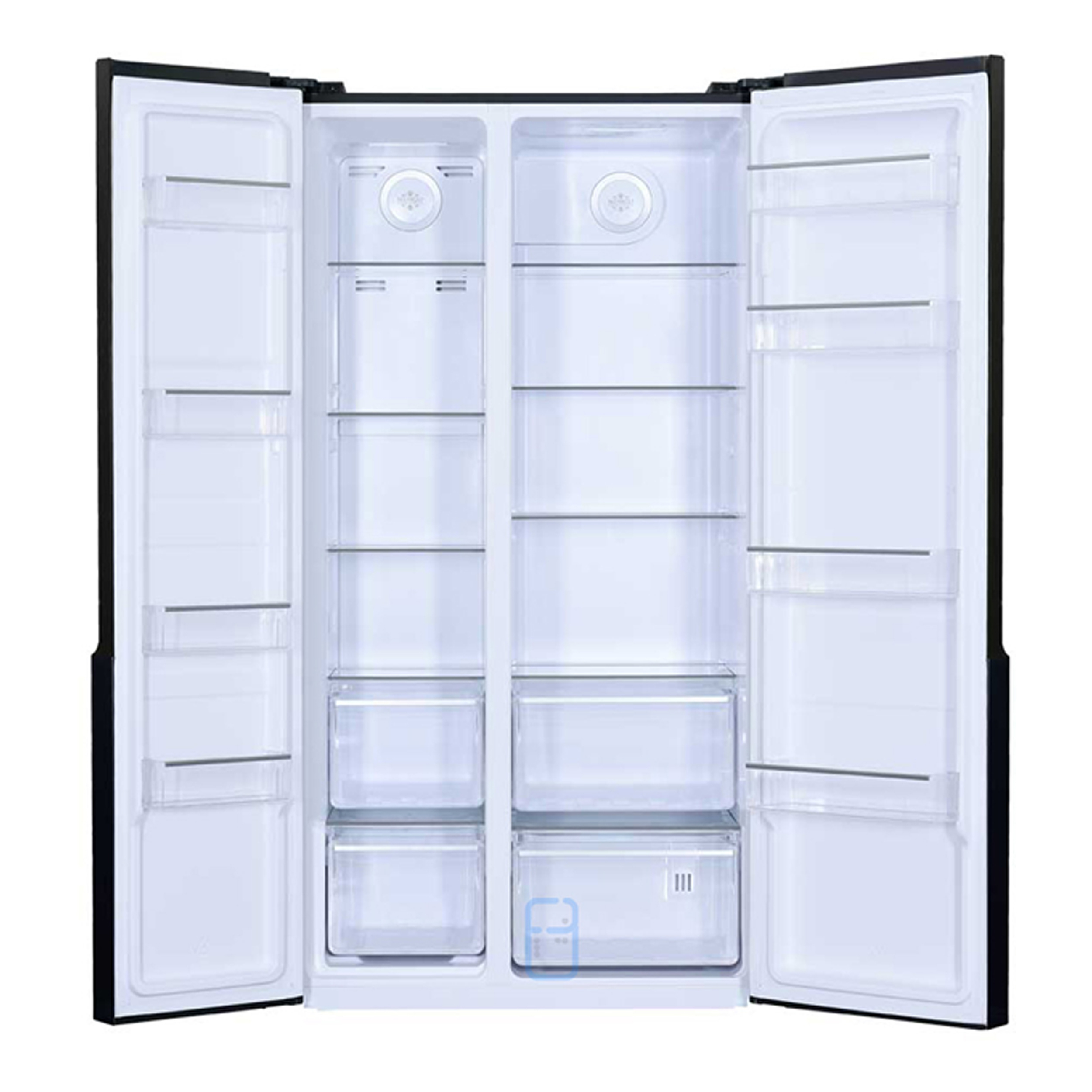 یخچال و فریزر ساید بای ساید 28 فوت جی پلاس مدل GSS-P7435BG