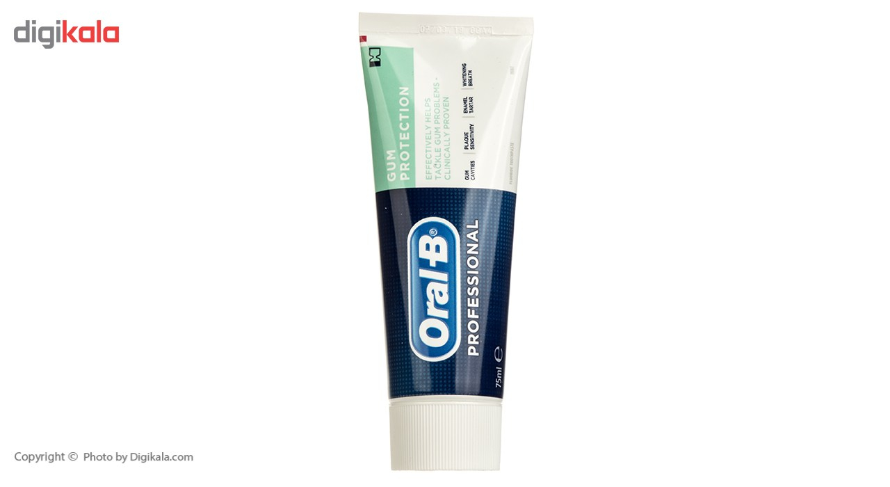 خمیر دندان اورال-بی سری Professional مدل Gum Protection تیوب 75 میلی لیتر
