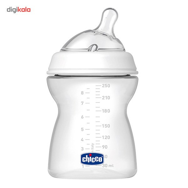 شیشه شیر چیکو مدل Natural Feeling ظرفیت 250 میلی لیتر