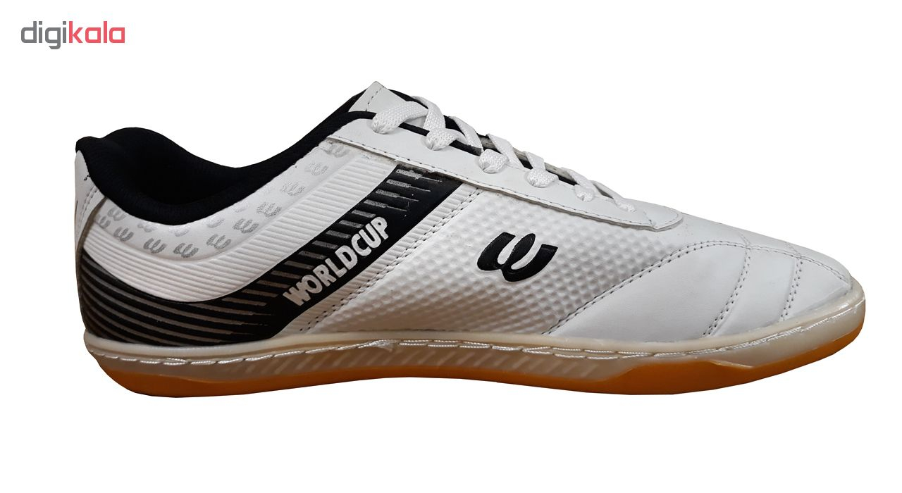 کفش فوتسال مردانه  مدل WORLDCUP WHITE