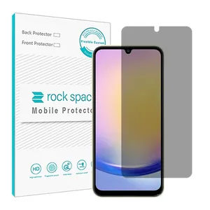 Privacy screen protector Rockspace model HyPRV suitable for Samsung Galaxy A25 mobile phone