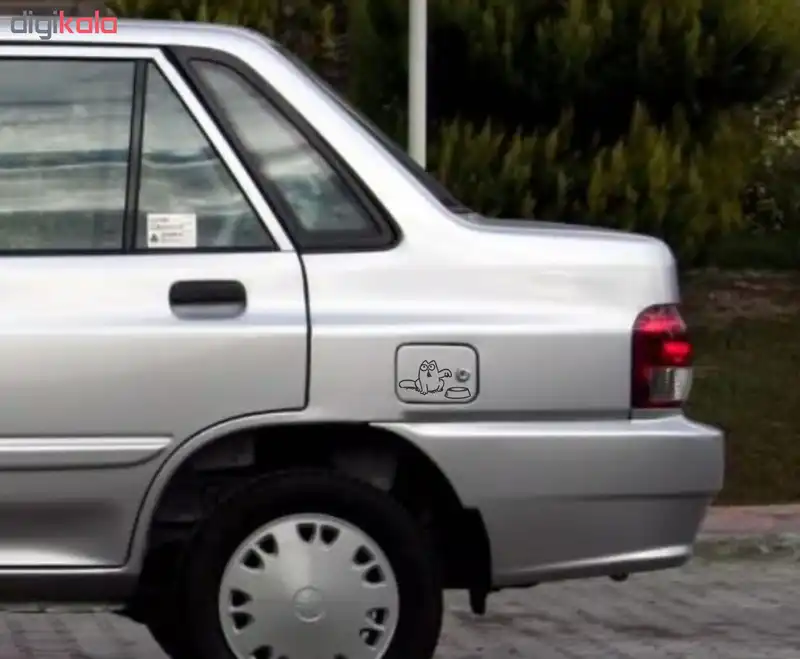 استیکر خودرو کد 101250