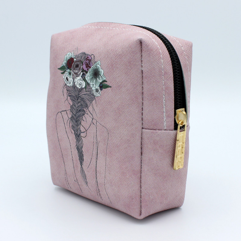 کیف نوار بهداشتی مدل دختر گل به سر کد IDM 540