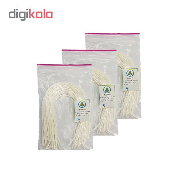 فتیله آبیاری بنفشه های پگاه کد f325 بسته 3 عددی