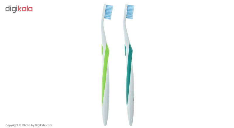 مسواک سنسوداین مدل Multicare با برس متوسط بسته دو عددی