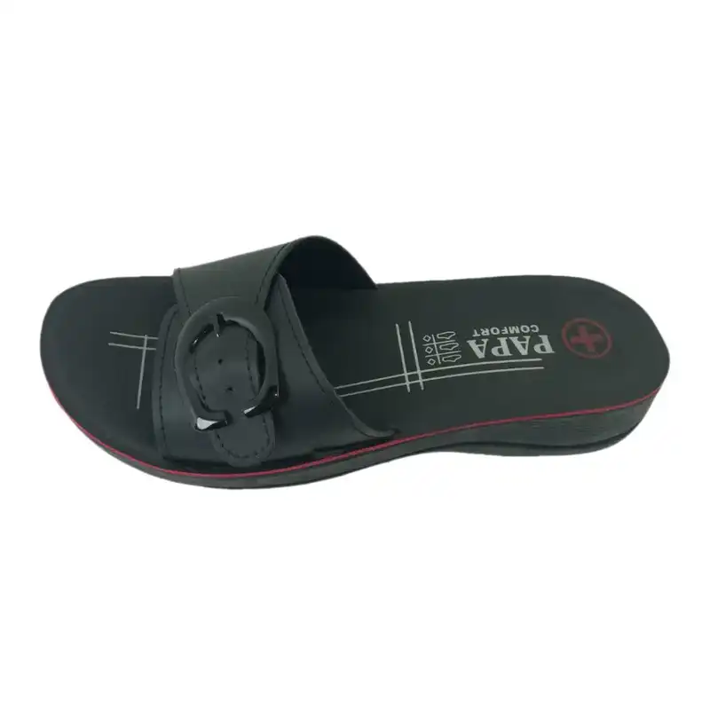 دمپایی زنانه پاپا مدل 2121 BLK