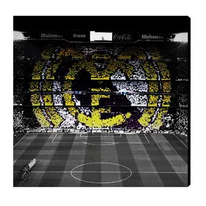 تابلو شاسی عرش مدل AS18 طرح بارسلونا سایز 20x20 سانتی متر