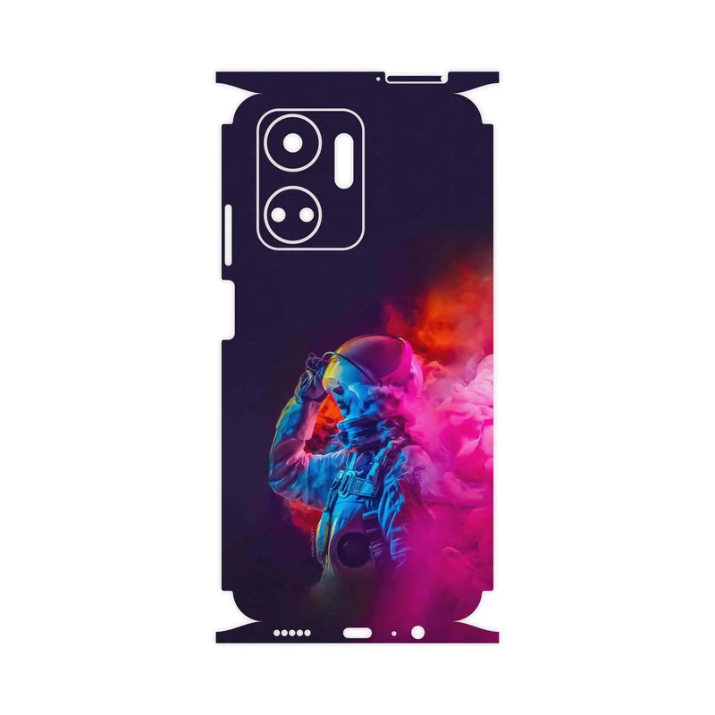 برچسب پوششی ماهوت مدل Smoke Rainbow Digital Art 1-FullSkin مناسب برای گوشی موبایل آنر X7a