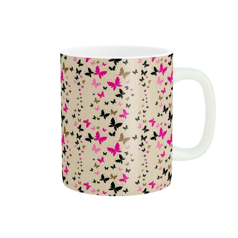 ماگ پاد آفرین طرح پروانه کد 1498