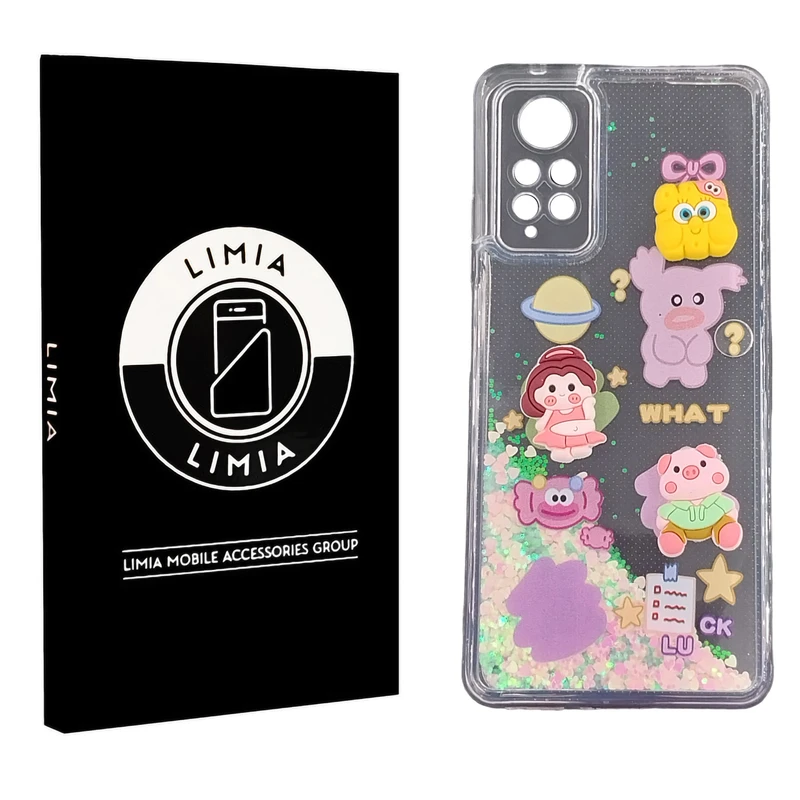 کاور لیمیا مدل آکواریومی لنزدار طرح عروسکی برجسته مناسب برای گوشی موبایل شیائومی Redmi Note 12 Pro 4G