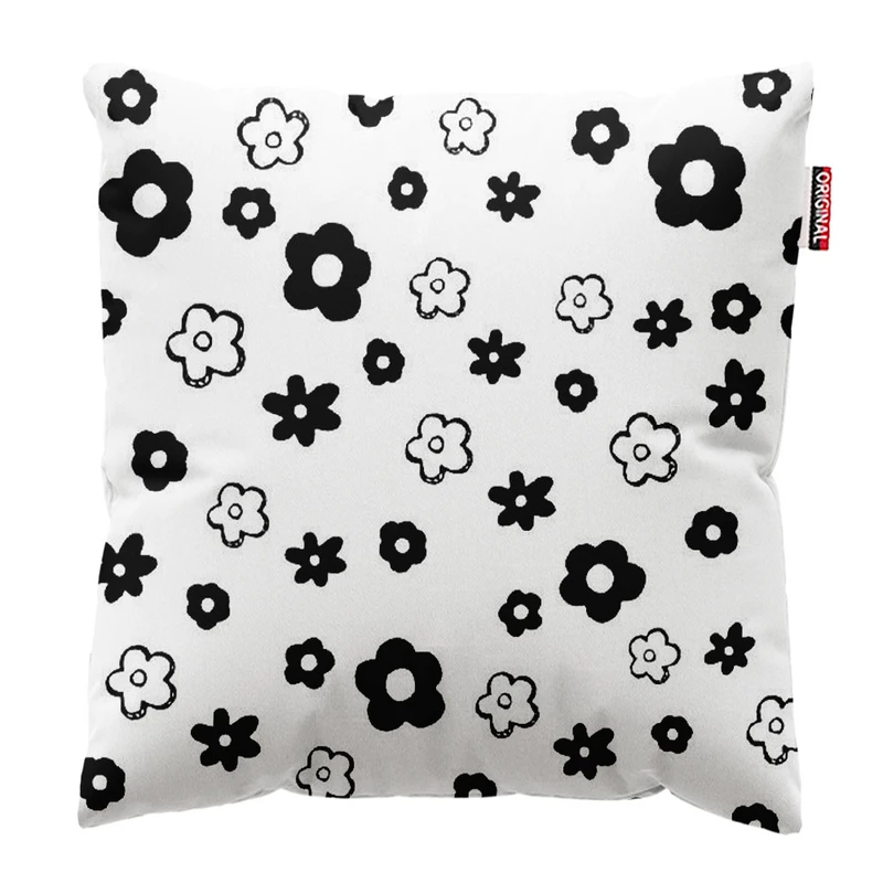  کوسن پاد آفرین طرح گل کد 1849 سایز 30*30 سانتی متر